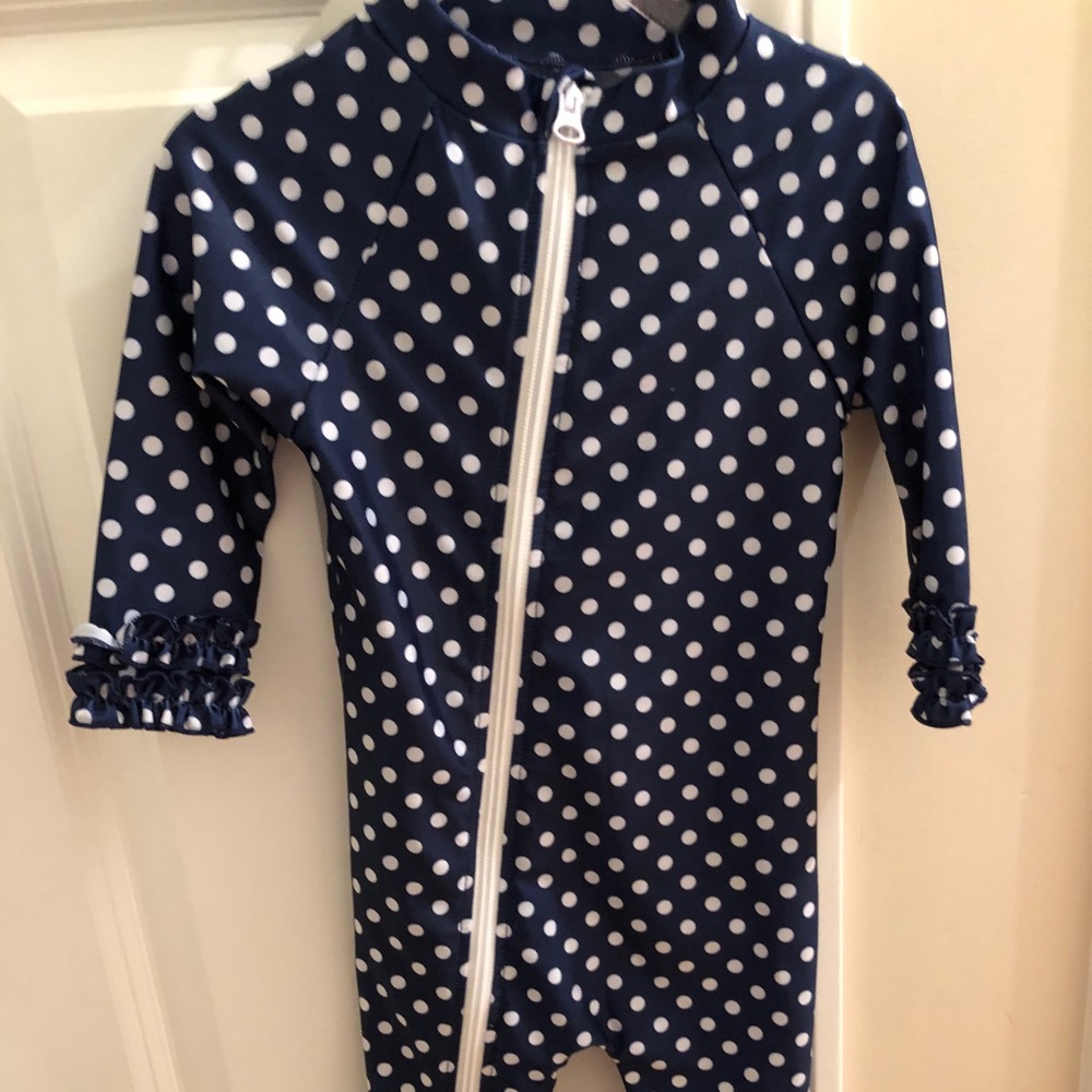Swim zip full body suit EUC